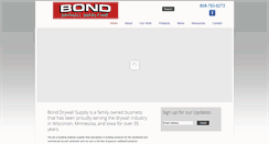 Desktop Screenshot of bonddrywallsupply.com